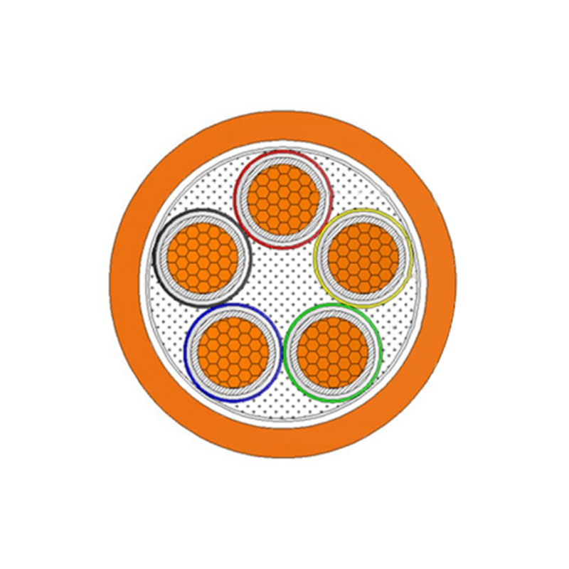 Fleksibel brannsikker kabel for merkespenning 0,6/1kV