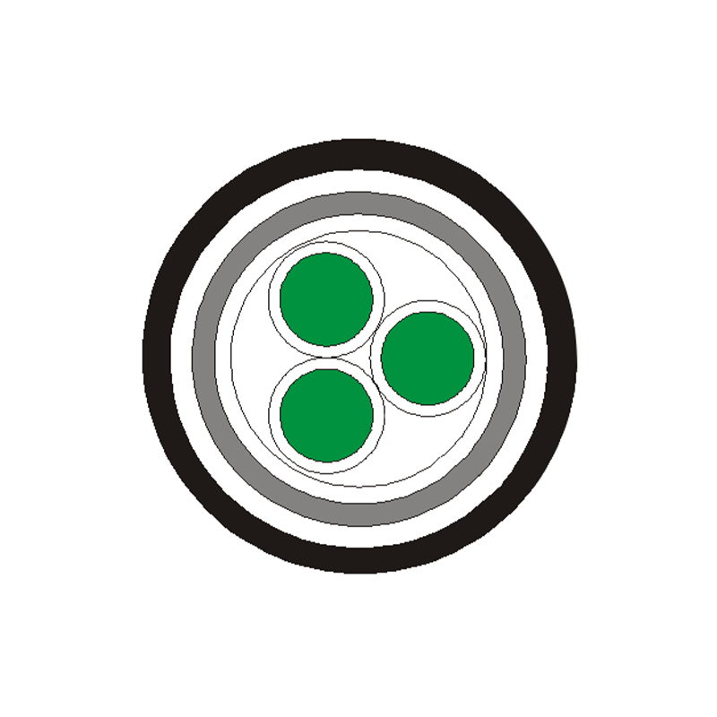 Høy temperaturbestandig ledning og kabel