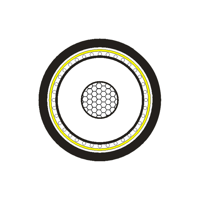 XLPE isolert strømkabel for merkespenning 3,6/6kV -26/35kV