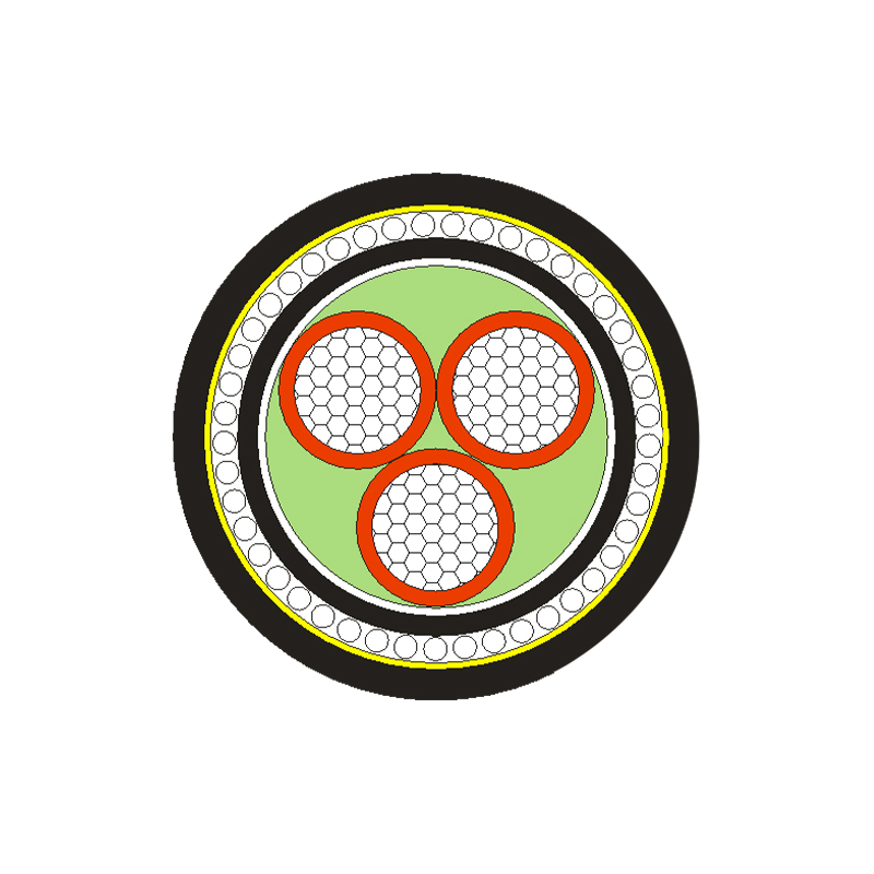 XLPE/PVC isolert strømkabel for merkespenning 0,6/1kV