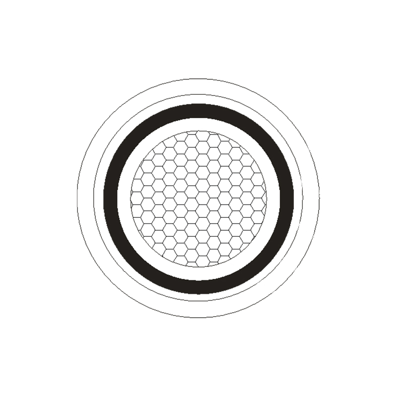 XLPE/PVC isolert strømkabel for merkespenning 0,6/1kV