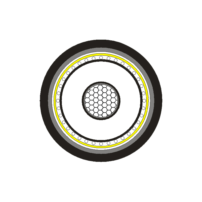 XLPE isolert strømkabel for merkespenning 3,6/6kV -26/35kV