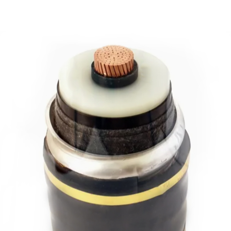 XLPE isolasjonskabel korrugert aluminiumkappe for nominell spenning på 64/110kV