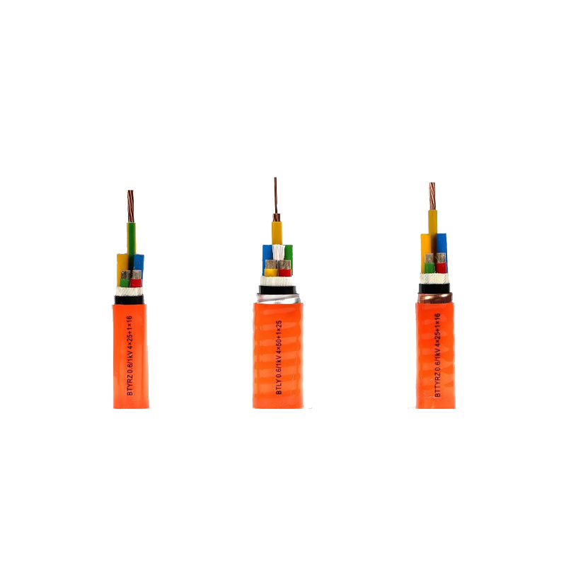 Fleksibel brannsikker kabel for merkespenning 0,6/1kV